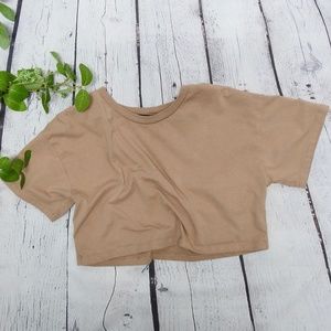 Forever 21 Women's Crop Top Short Sleeve Size Medium